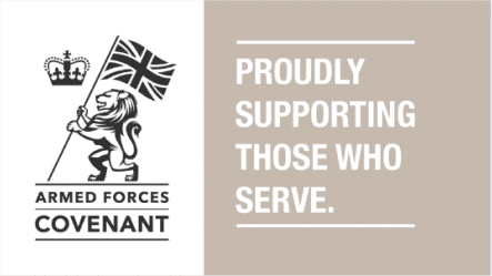 Proudly Supporting the Armed Forced Covenant
